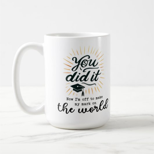 Jetzt bin ich weg kaffeetasse (Links)