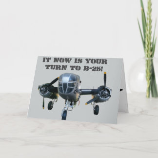 Jetzt bist du an der Reihe mit B-25! Karte