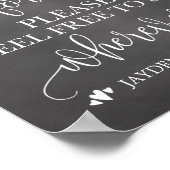 Jetzt, da wir zusammen sind für immer sitzen, wohi poster (Ecke)