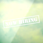 Jetzt das Anstellen eines einfachen Beruflichen Un Fensteraufkleber (Blatt 3)