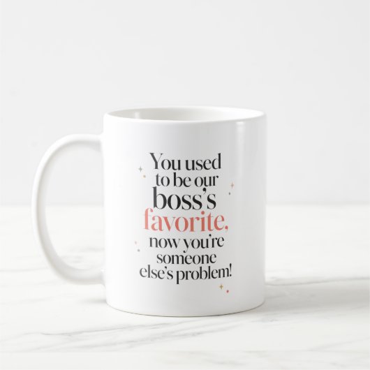 Jetzt das Problem von jemand anderem Kaffeetasse (Links)