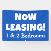 Jetzt das Vermieten eines benutzerdefinierten Bann Banner (Horizontal)