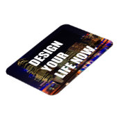 Jetzt dein Leben gestalten Magnet (Linke Seite)