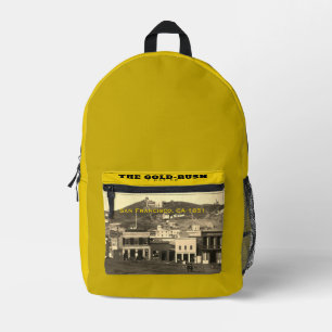 JETZT DER GOLD-RUSH 2 BEDRUCKTER RUCKSACK