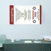 Jetzt die Einstellung von Weihnachtsaufenthalten n Banner (Messeveranstaltung)