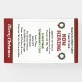 Jetzt die Einstellung von Weihnachtsaufenthalten n Banner (Horizontal)