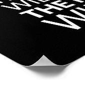 Jetzt die Wahl, später Freiheit - Erfolgsmotivatio Poster (Ecke)