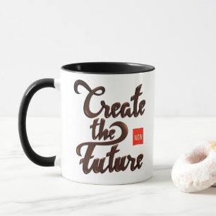 Jetzt die Zukunft gestalten - Vintage Tasse von Zi
