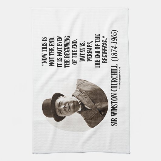 Jetzt dieses nicht der Enden-Anfang (Winston Küchentuch (Vertikal)