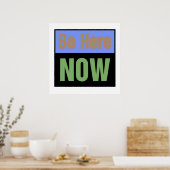 Jetzt drucken poster (Küche)