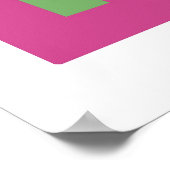 Jetzt drucken poster (Ecke)