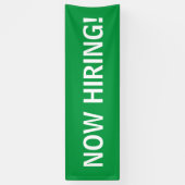 Jetzt ein einfaches, weißes Banner-Zeichen Banner (Vertikal)