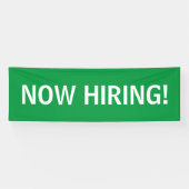 Jetzt ein einfaches, weißes Banner-Zeichen Banner (Horizontal)