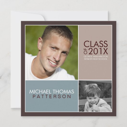 Jetzt Einladung einer modernen Blockschülerpartei (Vorderseite)