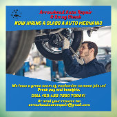 Jetzt einstellen eines Auto-Shop-Mechanismus Fensteraufkleber (Blatt 3)