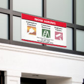 Jetzt Firmenname Eigene Bannersignierung mieten Banner (Äußeres Gebäude)
