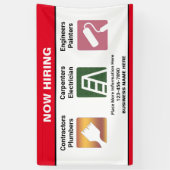 Jetzt Firmenname Eigene Bannersignierung mieten Banner (Vertikal)