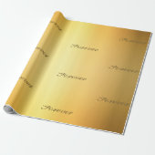 Jetzt & für immer Hochzeit Geschenkpapier (Ungerollt)