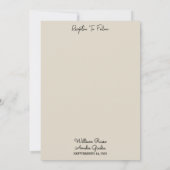 Jetzt Garten Blumen Frühlingswald Boho Rustikale H Einladung (Rückseite)