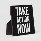 Jetzt handeln - Erfolg Motivierend Fotoplatte (Vorderseite)