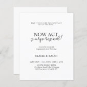 Jetzt handeln überraschend! | Verlobung des Hausha (Vorne/Hinten)