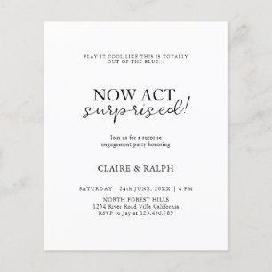 Jetzt handeln überraschend! Verlobung des Hausha