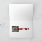 , Jetzt hast du es geschafft...Ich bin wirklich MA Karte (Innenseite)