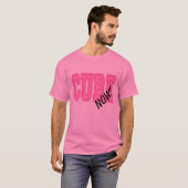 Jetzt heilen! Brustkrebs-Bewusstsein T-Shirt (Vorne ganz)