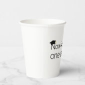 Jetzt heißer durch einen Grad Papier-Cup Pappbecher (Rechts)