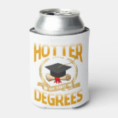 Jetzt heißer durch zwei Grad Bachelor Master Docto Dosenkühler (Kanne Vorderseite)