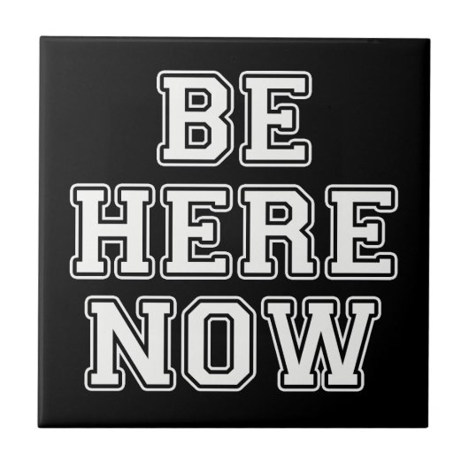 Jetzt hier sein fliese (Vorderseite)