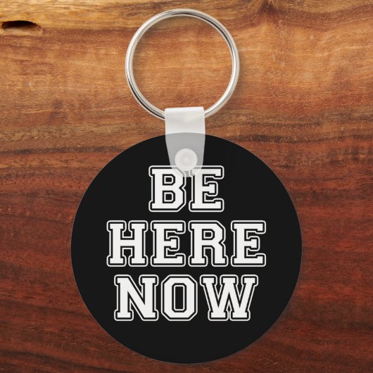 Jetzt hier sein schlüsselanhänger (Vorderseite)