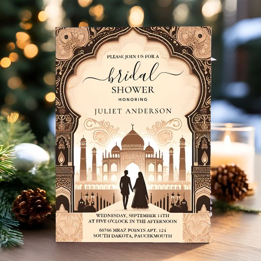 Jetzt Hindi Henna Mehndi Indian Style Brautparty Einladung