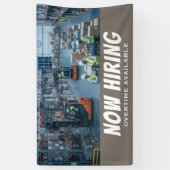 JETZT HIRING Overtime Available Banner - Custom (Vertikal)