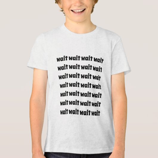 Jetzt hören Tri-Blend shirt (Vorderseite)