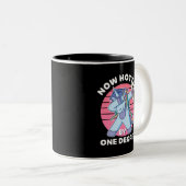 Jetzt Hotter von einem Grad Funny Senior Abschluss Zweifarbige Tasse (VorderseiteRechts)