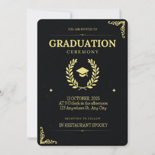 Jetzt im Trend: Graduierten-Einladung Einladung