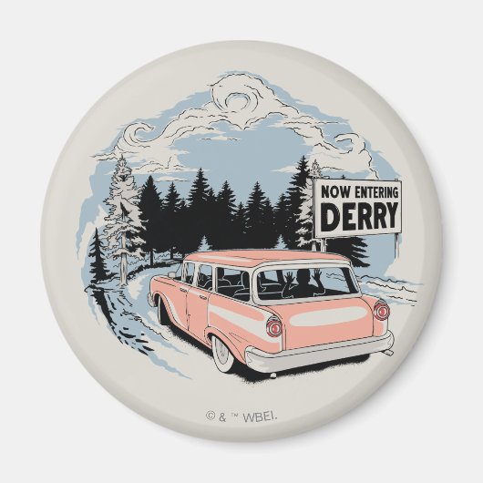 Jetzt in Derry einsteigen Magnet (Vorne)