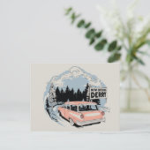 Jetzt in Derry einsteigen Postkarte (Stehend Vorderseite)