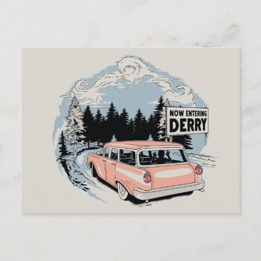 Jetzt in Derry einsteigen Postkarte (Vorderseite)