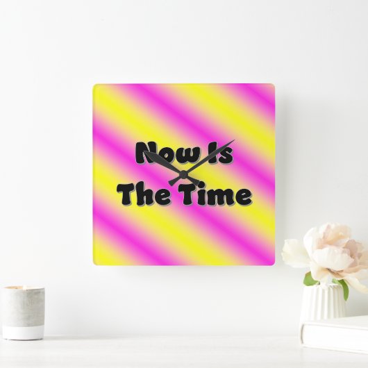 Jetzt ist die Uhr der Zeit (Zuhause)