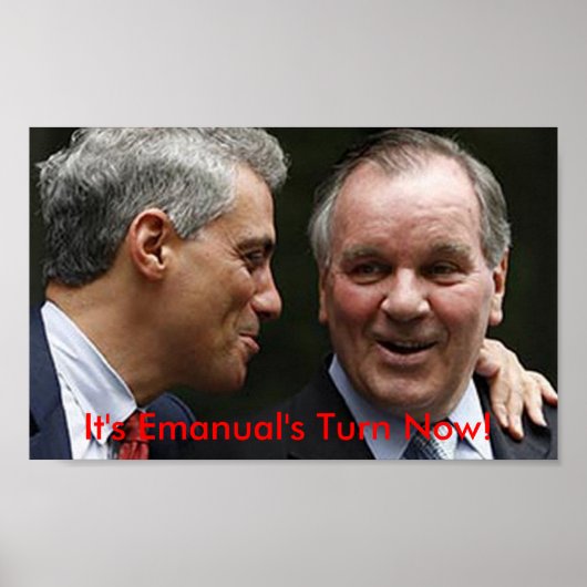 Jetzt ist Emanual an der Reihe! Poster (Vorne)