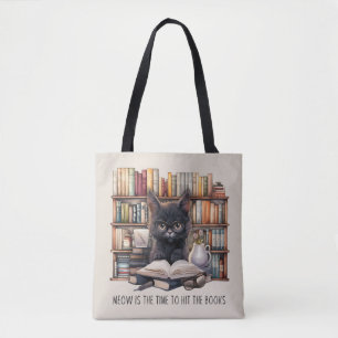 Jetzt ist es an der Zeit, die Bücher zu treffen Tasche