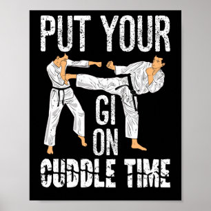 Jetzt ist es Zeit, dass der brasilianische Jiu Jit Poster