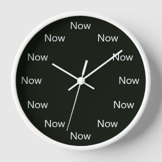 Jetzt ist Zen™ - Mindfulness Taoist Buddhist Black Uhr