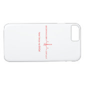 Jetzt kenne ich meinen EKGs iPhone Fall Case-Mate iPhone Hülle (Rückseite (Horizontal))