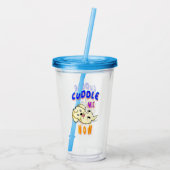 Jetzt knuddeln acryltrinkbecher (Rückseite)