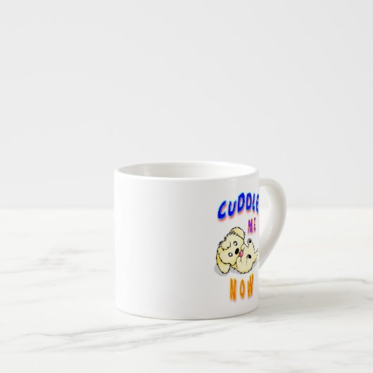 Jetzt knuddeln espressotasse (Vorderseite Rechts)