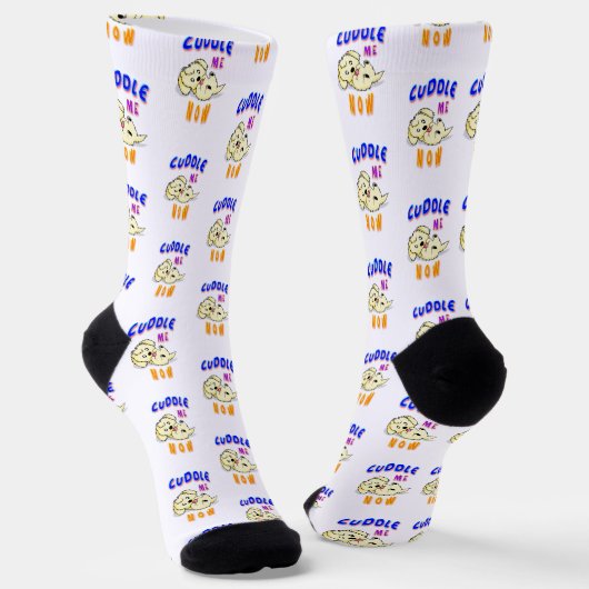 Jetzt knuddeln socken (Gewinkelt)