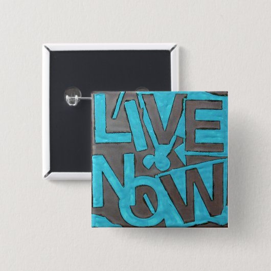 Jetzt leben Knopf #2 Button (Vorne & Hinten)